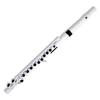 NUVO Plastic Wind Instrument Flute C Key Student Flute Student Flute N230SFWB exclusive 2.0 White/Black [With semi-hard case] []