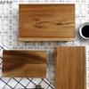 Rectangular Sushi Plate Board Wooden Pallets Salmon Sashimi Plate Cake Stand Dim Sum Dish Dessert Plates Fruit Bowl Snack Tray