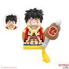 Latest  King Luffy Solon X0356 X0355 X0354 X0353 Japanese Anime Series Animation Blocks Small Action Combination Ornament