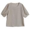 2026 Summer Women's Printed Silk Top – Stylish Loose Short Sleeve T-shirt for Middle-aged and Young Mothers