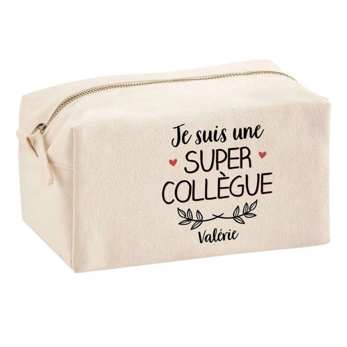 Valérie Super Colleague Multifunction Pouch Birthday Christmas Gift Personalized Idea | School Pouch Office Supplies