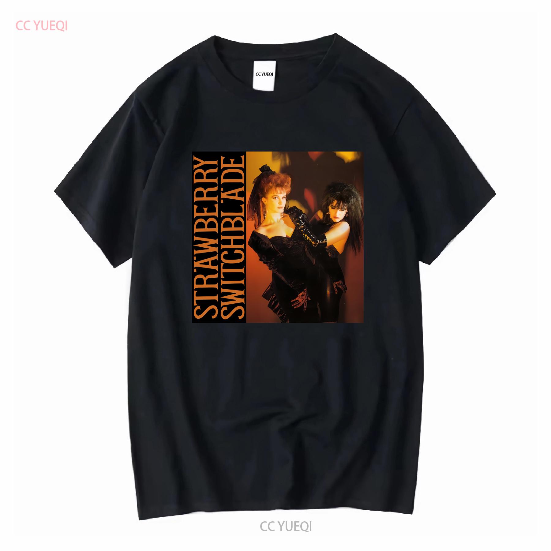 

Strawberry Switchblade T Shirt printing cotton new Halloween so cute vintage Washed Soft Comfortable fashion Stylish streetwear 4XL