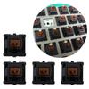 Original CherryMX Switches Silence Pink Black Blue Tea Redness Silver Mechanical Keyboards Axises Customed Replacement 3Pin