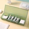 7 Compartments Cable Organizer Storage Box Reusable Cord Data Cable Management Case for Home Office Travel