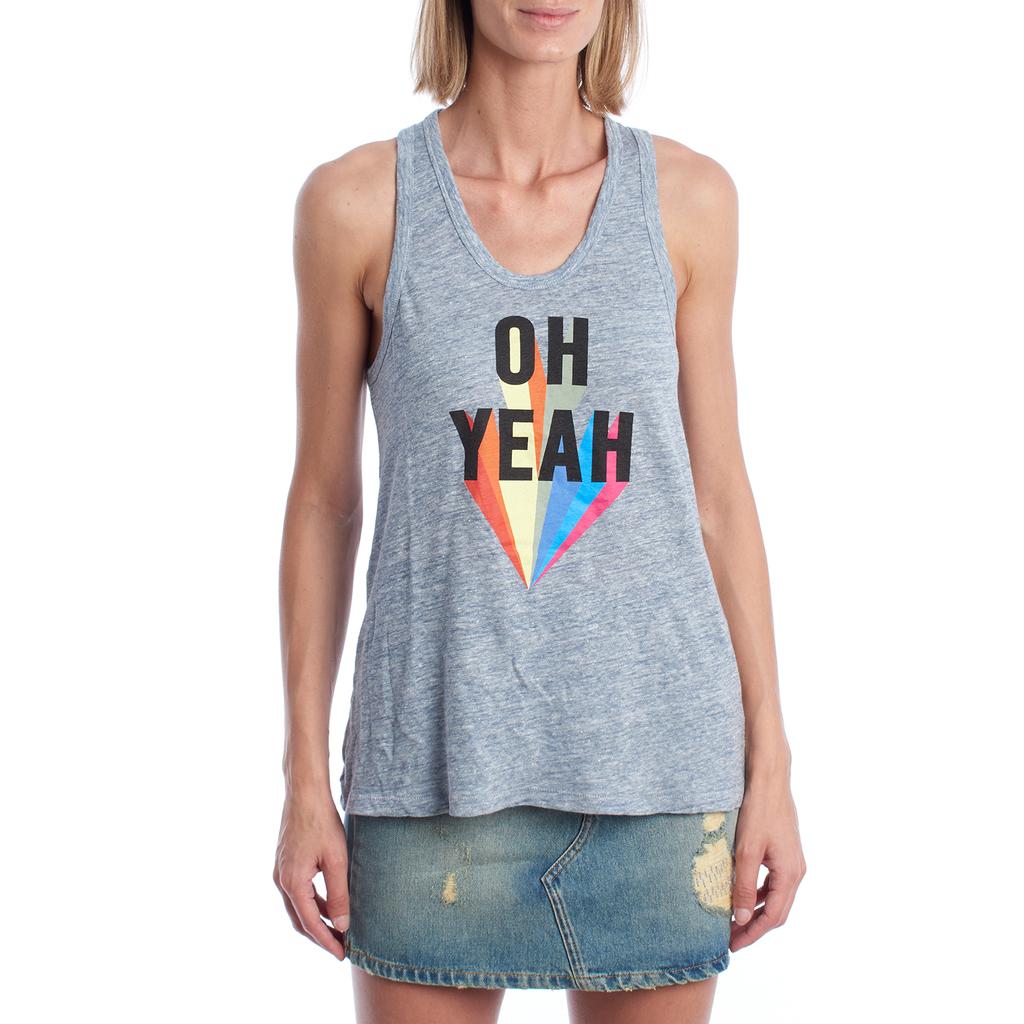 Oh Yeah Sleeveless T-Shirt SJTR7001F for Women