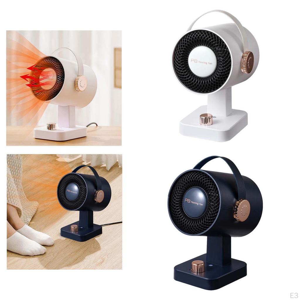 Pulpit elektryczny grzejnik kompaktowy, szybkie ogrzewanie do biura w sypialni, biały