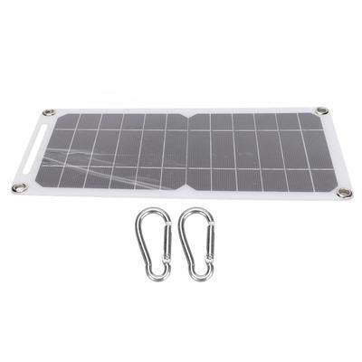 Solar Panel 6W 5V Monocrystalline Silicon Durable Semi Flexible Portable Solar Panel Charger for