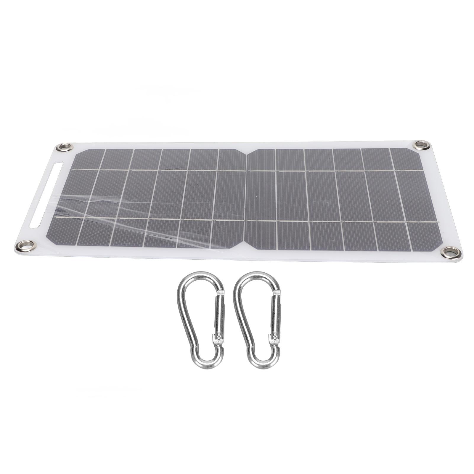 

Solar Panel 6W 5V Monocrystalline Silicon Durable Semi Flexible Portable Solar Panel Charger for