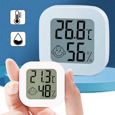 Dijital LCD Termometre Higrometre, Ev, Odalar ve Araçlar için Mini Sıcaklık Nem Monitörü