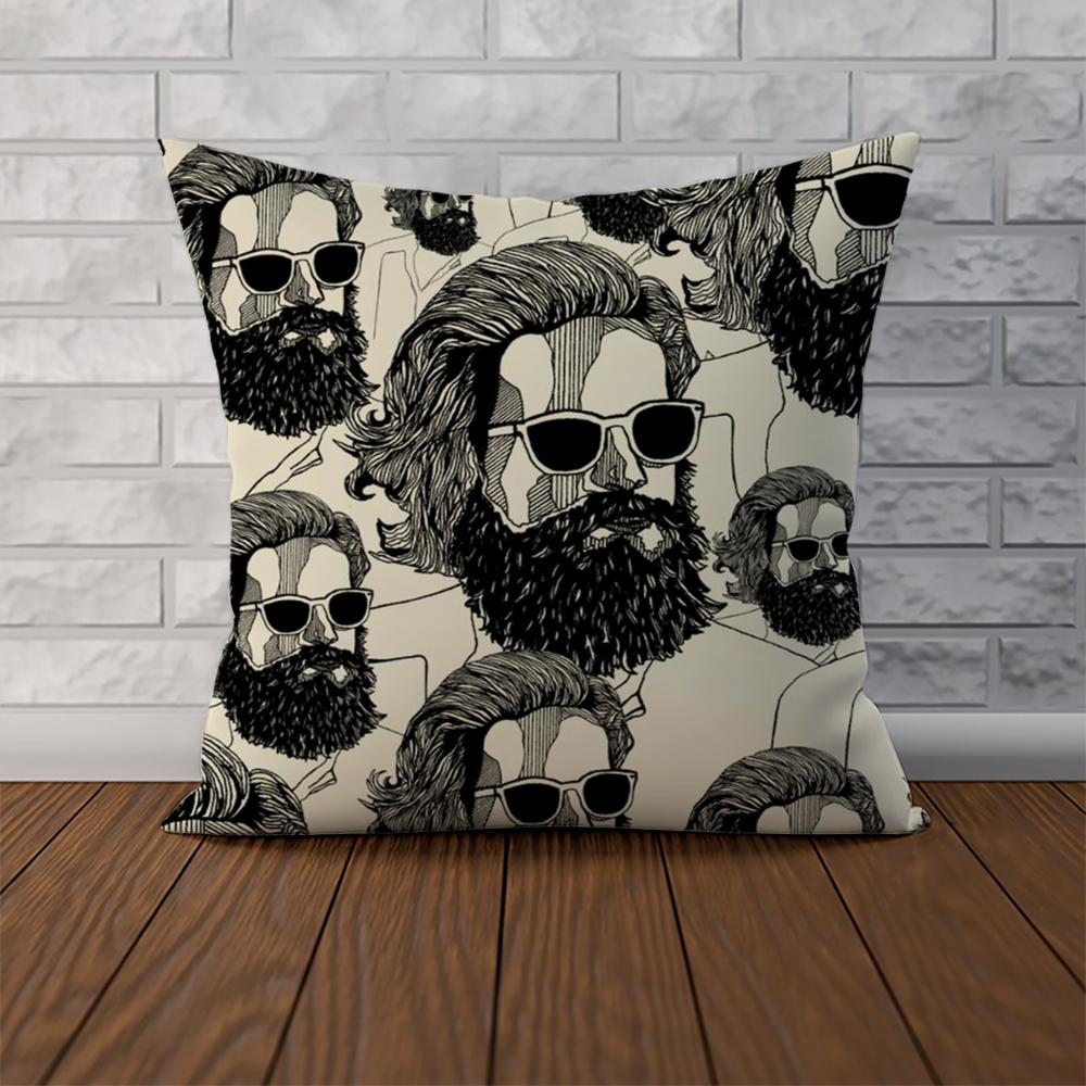 Father JJohn Misty Pillow Case For Car Sofa Decorative Home Doublesided Print Plush Square Throw Pillow Cushion Cover