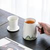 Chaxun Ceramic Teacup & Tea Caddy Gift Set