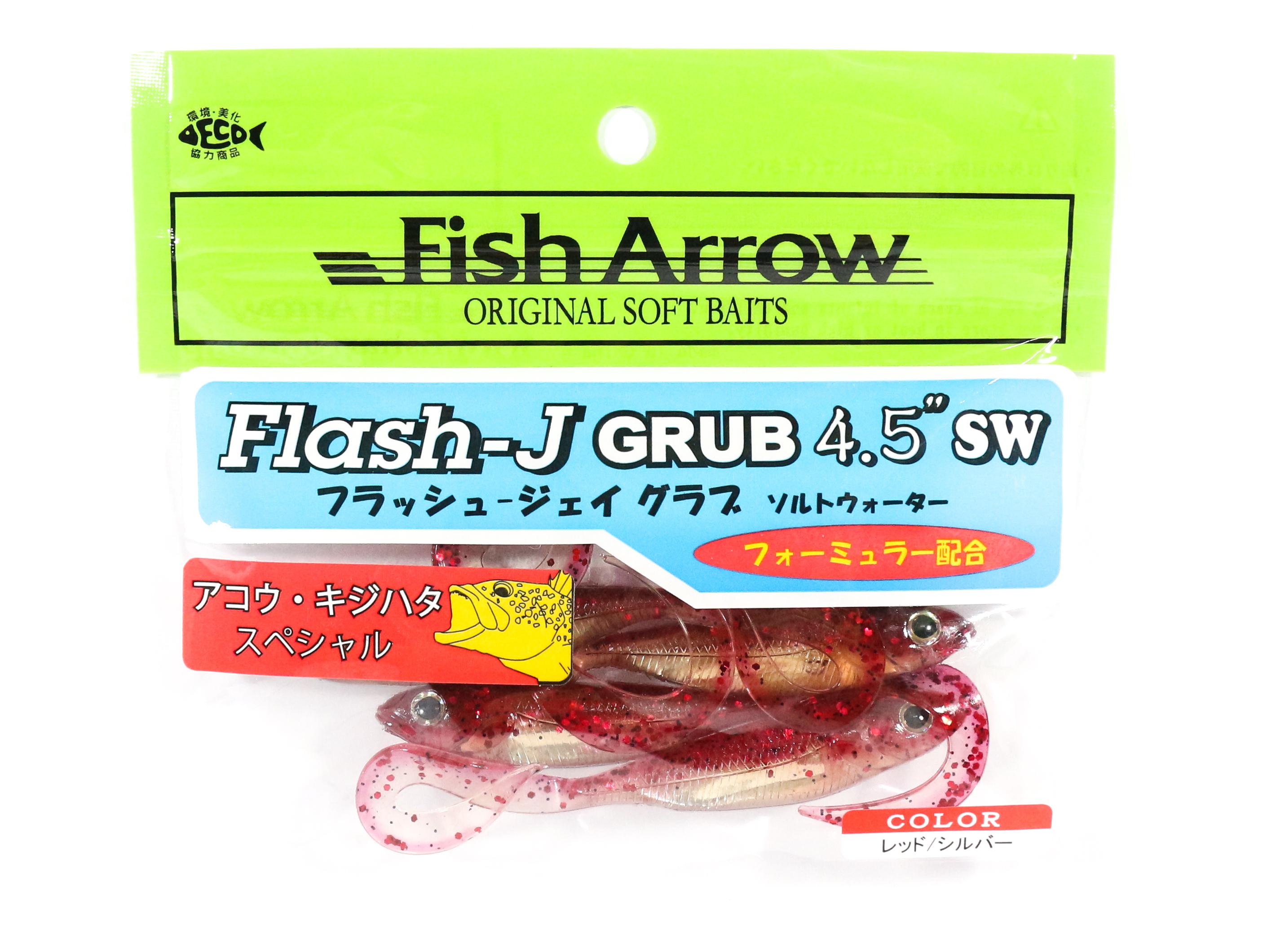 

Мягкая приманка Fish Arrow Flash J Grub SW 4,5 дюйма, 5 шт. в упаковке #124 (0097)