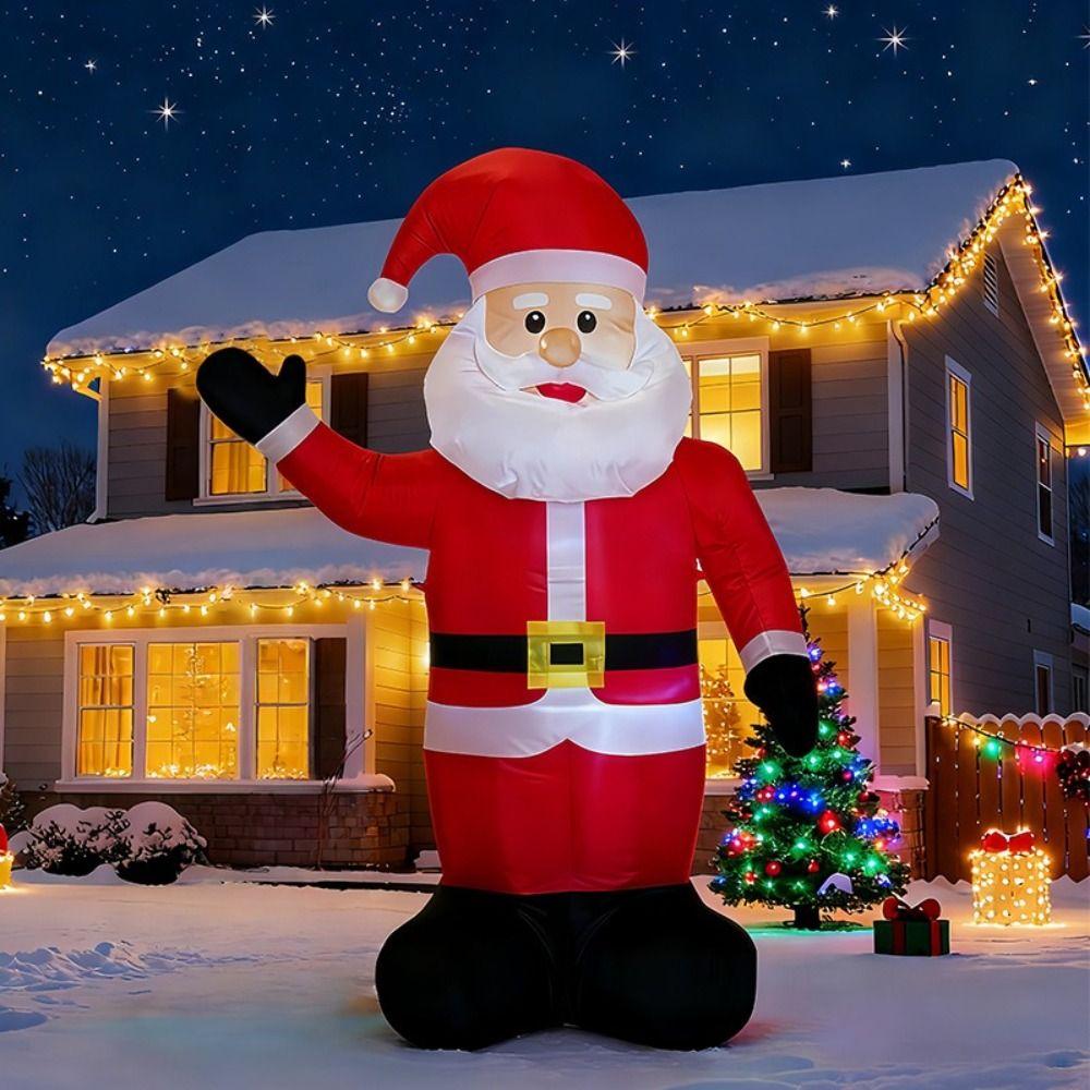 Oxford Christmas Inflatables Decor DIY Inflatable Model Toys Lighted Dolls  Garden Party
