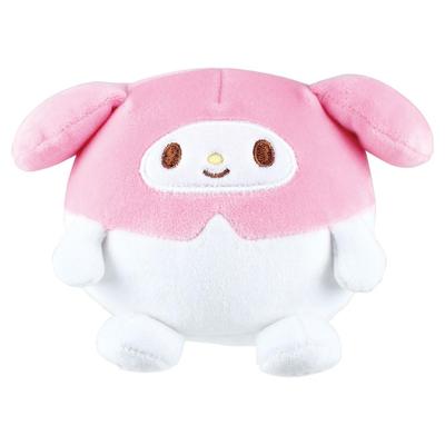 Tees Factory Sanrio Characters Mottsumi Plush Toy, My Melody, 130mm H X 150mm W X 90mm D (SR-5529223MM)