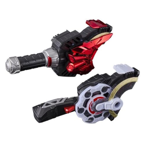 Kamen Rider Geets Sada přezek PREMIUM DX Memorial Magnum & Boost Rays