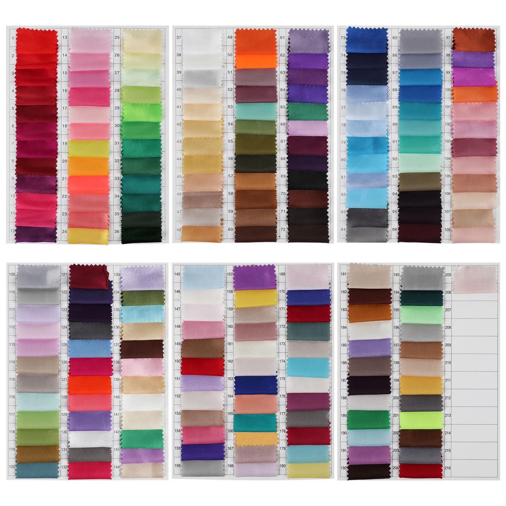 DERAYEE Satin Woven 142cm X 200cm Soft To the Available In 20 Perfect for DIY Sewing and Gifts Silk-Like Fabric, Fabric, Shiny, Approx. Cut, Touch,