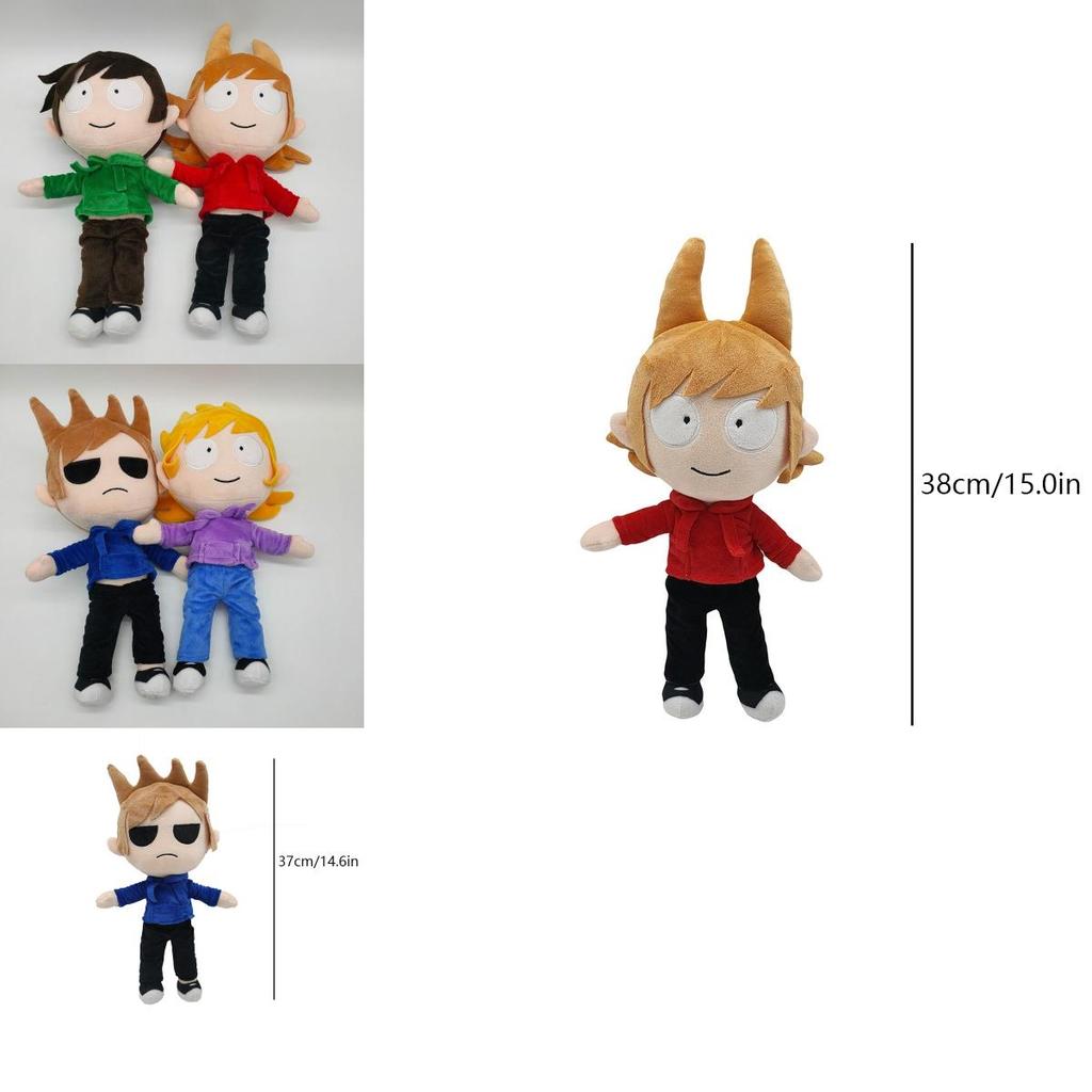 Exclusive Eddsworld Plush Cartoon Doll Soft Stuffed Toy For Stylish Home Decoration