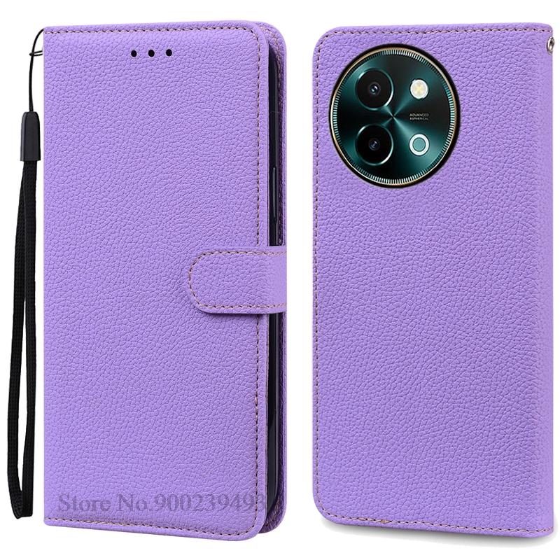 For Vivo Y38 5G Case Silicone Wallet Leather Flip Case For Vivo Y38 5G Case Soft Wallet Book Cover Housing Coque Fundas