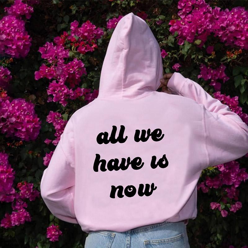 Tot ce avem cafea este acum Hanorace Hanorace Pulovere citat unisex Bumbac pur estetică Streetwear Pulovere casual topuri hanorace