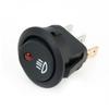 Car Truck Red Led Fog Light Lamp On Off Rocker Switch