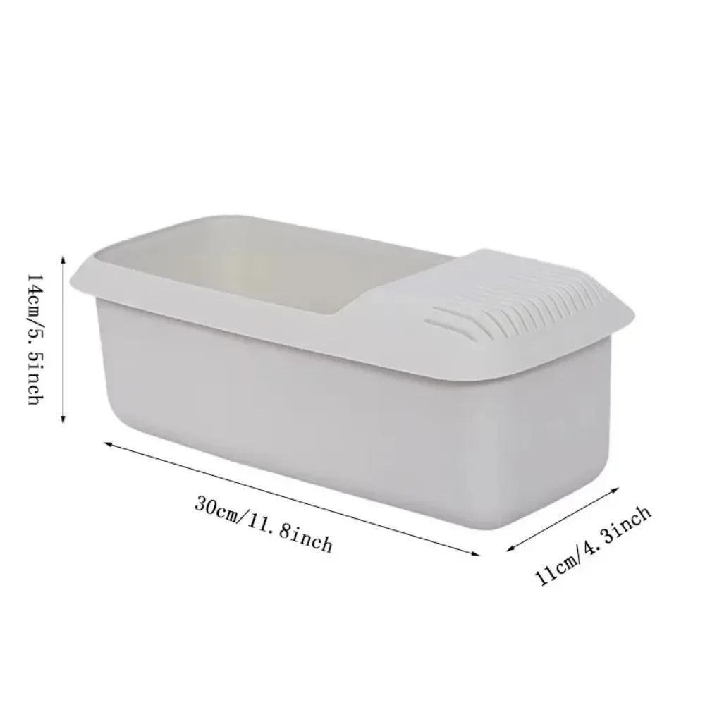 Pasta Box Plastic Reusable Spaghetti Vegetable Steamer Microwave Noodles Pasta Cooker With Strainer Kitchen Accessories