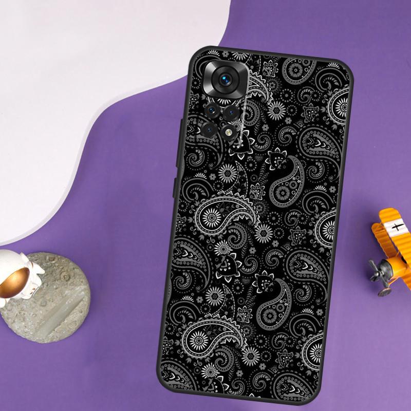Bandana Paisley Pattern Art Case For Xiaomi Redmi Note 13 Pro 14 12 9 10 11 Pro 10S 11S 12S Redmi 10C 13C 14C 12C Cover
