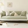 Classic Style Chenille Wooden Ear Sofa Cushion Four Seasons Universal Non-Slip Seat Cushions Sofa Cover Backrest Cover Towel