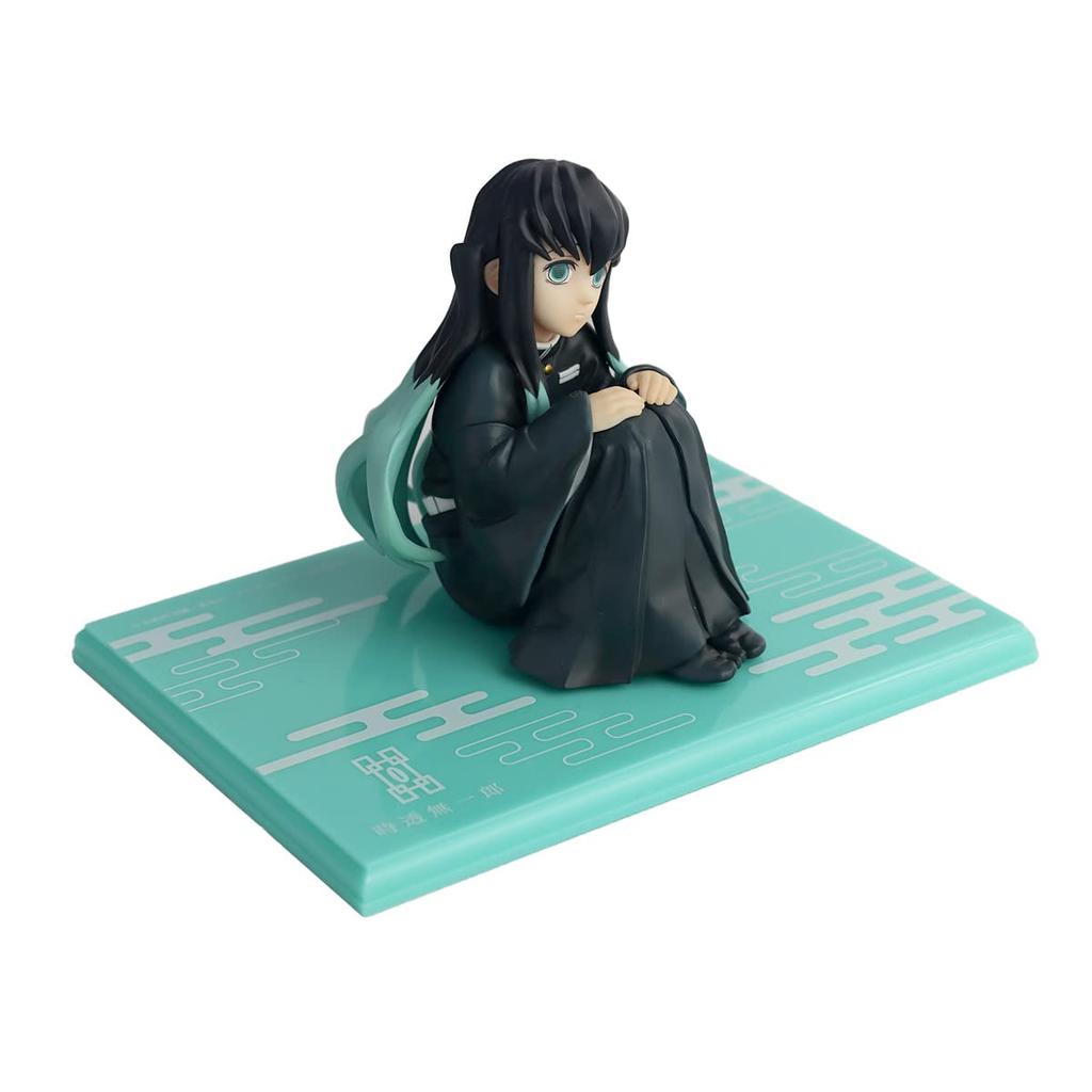 Série Demon Kimetsu no Yaiba Tenohira Tokitoru 80mm PVC lakovaná kompletní figurka GEM. Slayer Přibl.