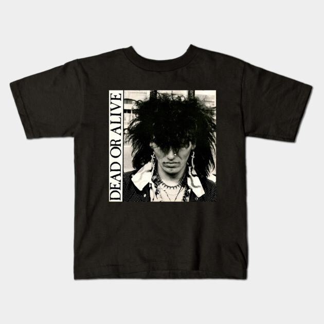Boys Girls Soft Cotton Graphic Tees Dead Or Alive Pete Burns 1980 T-shirt Breathable Daily School Wear Kids T-Shirts