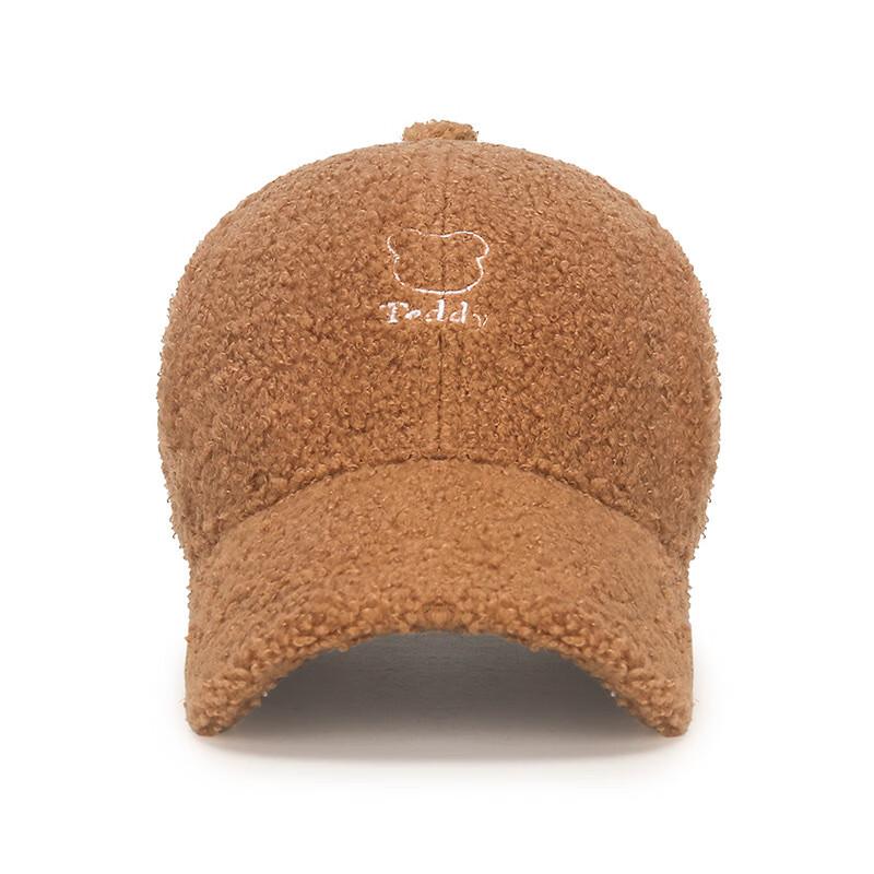 

ZHENYUEQI Versatile Lamb Wool Baseball Cap Adjustable
