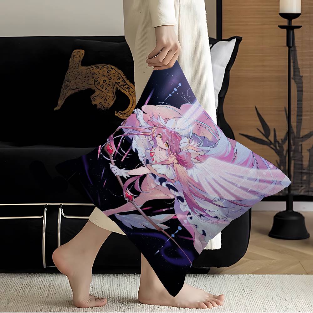 Cartoon Puella Magi Madoka Magica Kissenbezug Design Kissenbezug Deko Feiertagsdeko