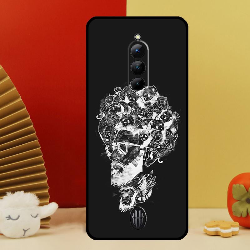 MiyaGi Andy Panda Case For Nubia Red Magic 10 Pro Plus 6 7 Pro 6S 7S 6R 5G RedMagic 9 8 8S 9S Pro Plus Cover
