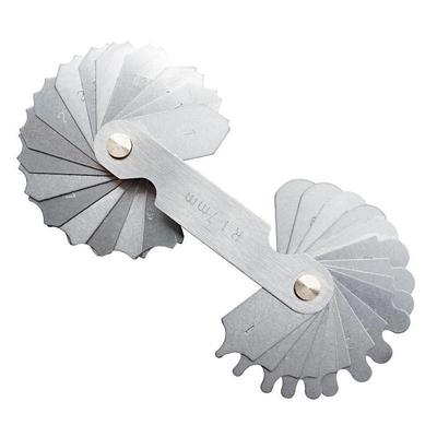 Радіусний калібр з нержавіючої сталі 304