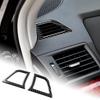 AIRSPEED Carbon Fiber Interior Dashboard Side Air Conditioning Vent Stickers for Subaru Legacy Outback Customizable Garnish for a Includes Tape Series