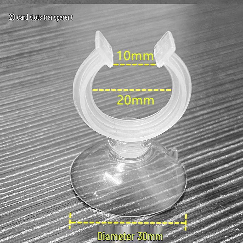 Aquarium Heater, Thermometer, Oxygen Tube, and Water Pipe Suction Cups