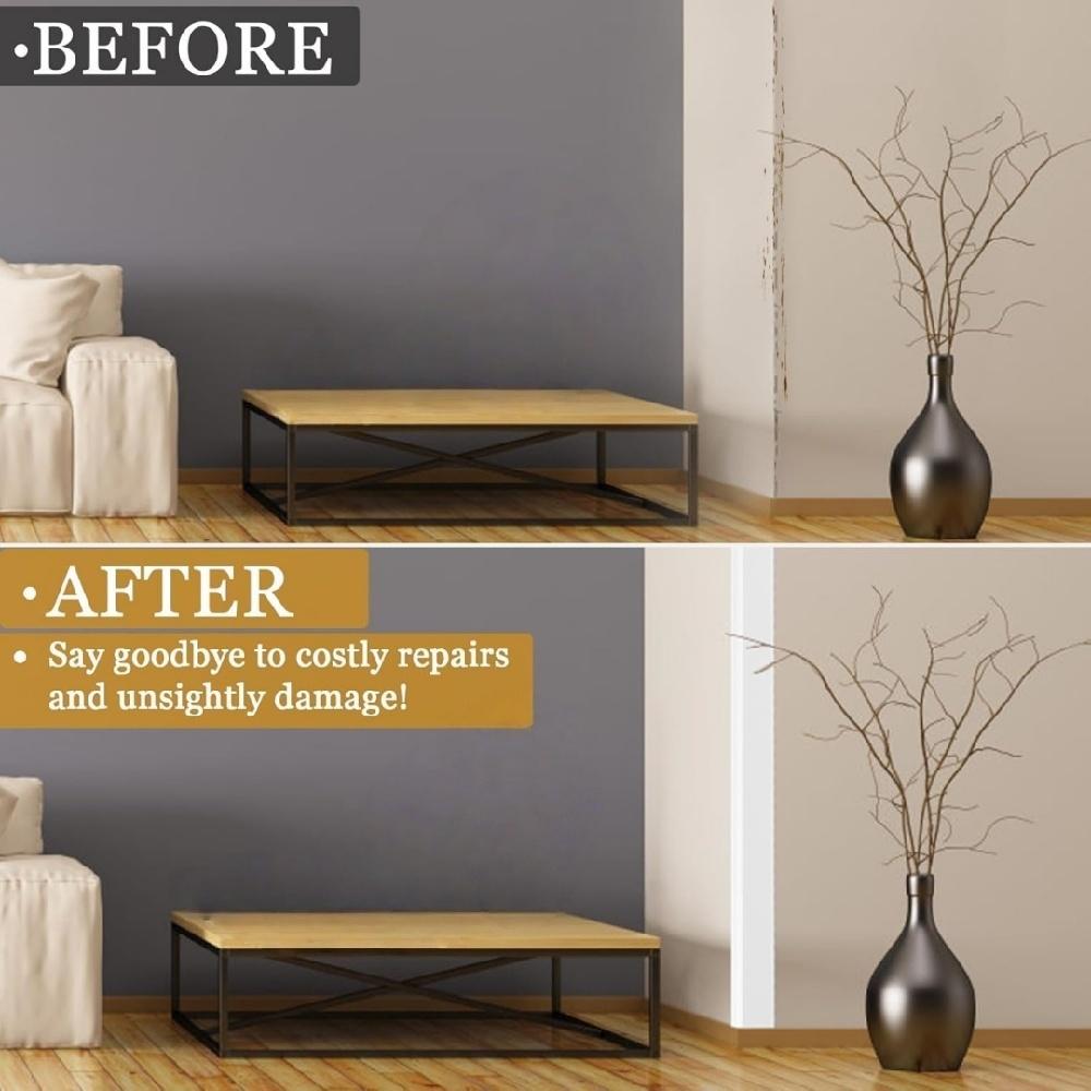 1pc 2/3metersX2/4cm Peel and Stick Wall Trim Molding Trim Moulding, Inside & Outside Wall Corner Protector for Wall Edge