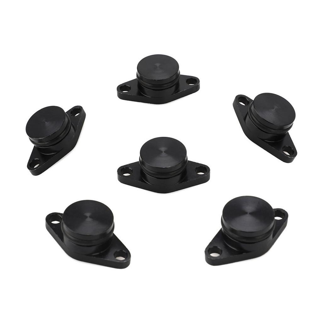 6 X 33mm Swirl Blanks Flaps Delete Kit With Intake Gaskets For M57