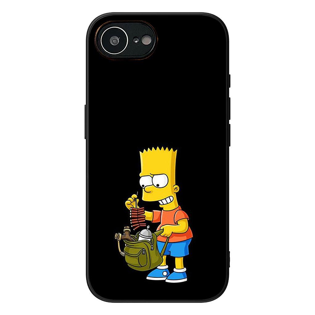 The S-Simpsons-Cartoon Bart Casing Phone Cover for Huawei P30 P20 Mate 10 20 Lite Pro Y7 Y8S Y9A Y9 Prime P Smart 2019 Soft Case