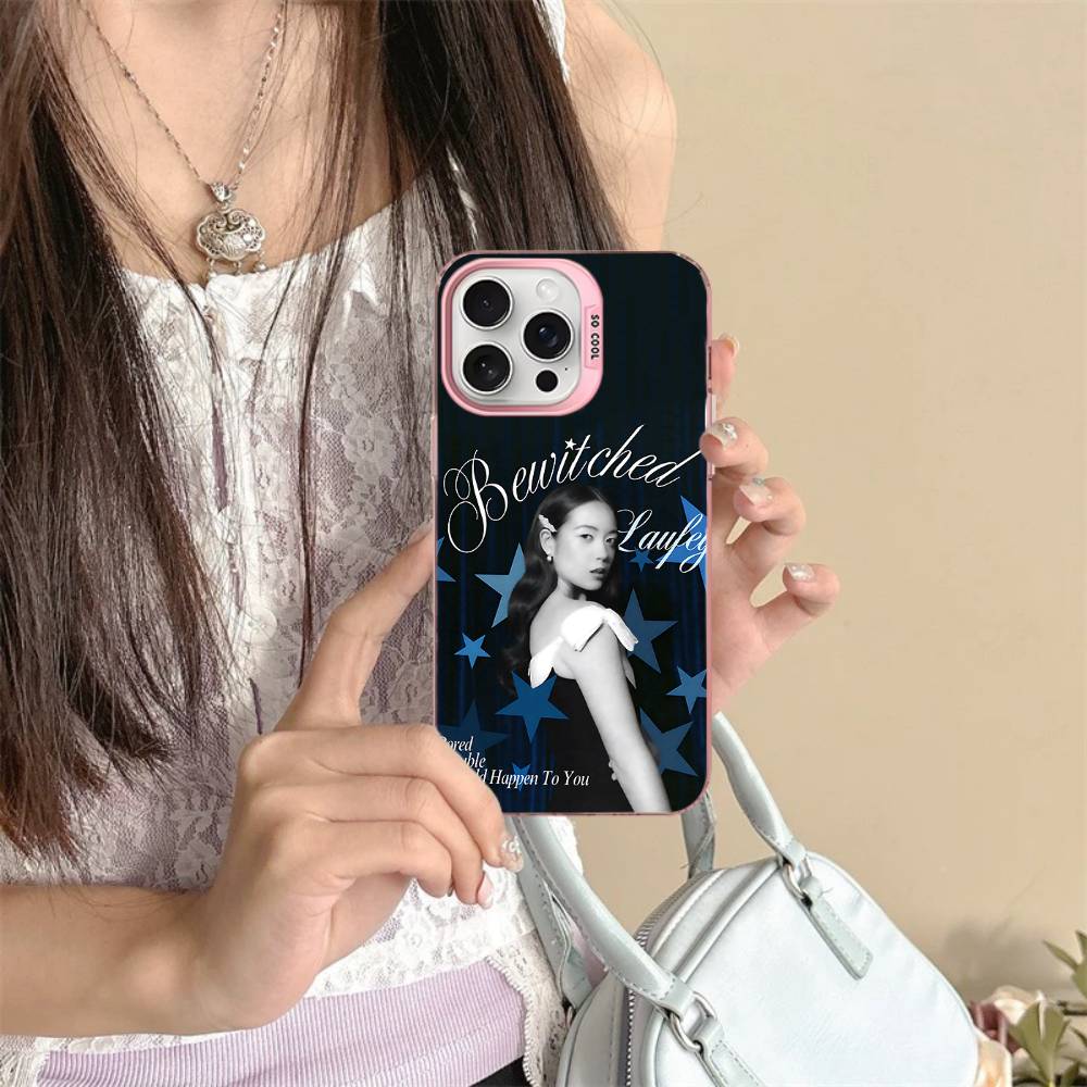 

Singer L-LaufeyS Phone Case For IPhone 17 16 15 14 13 12 11 Pro Max Plus Color Silver Cover iPhone 14pro max