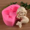 Mermaid Silicone Mold Simulation Mermaid Cake Mold Non Stick Mold
