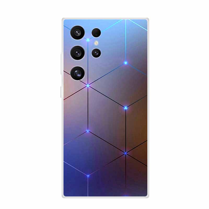 Coque Pour Samsung Galaxy S24 S23 S22 Ultra S21 S24 FE S21 A55 A53 A52S A54 Anti-choc Transparente Silicone Clair Housse de Téléphone Coque
