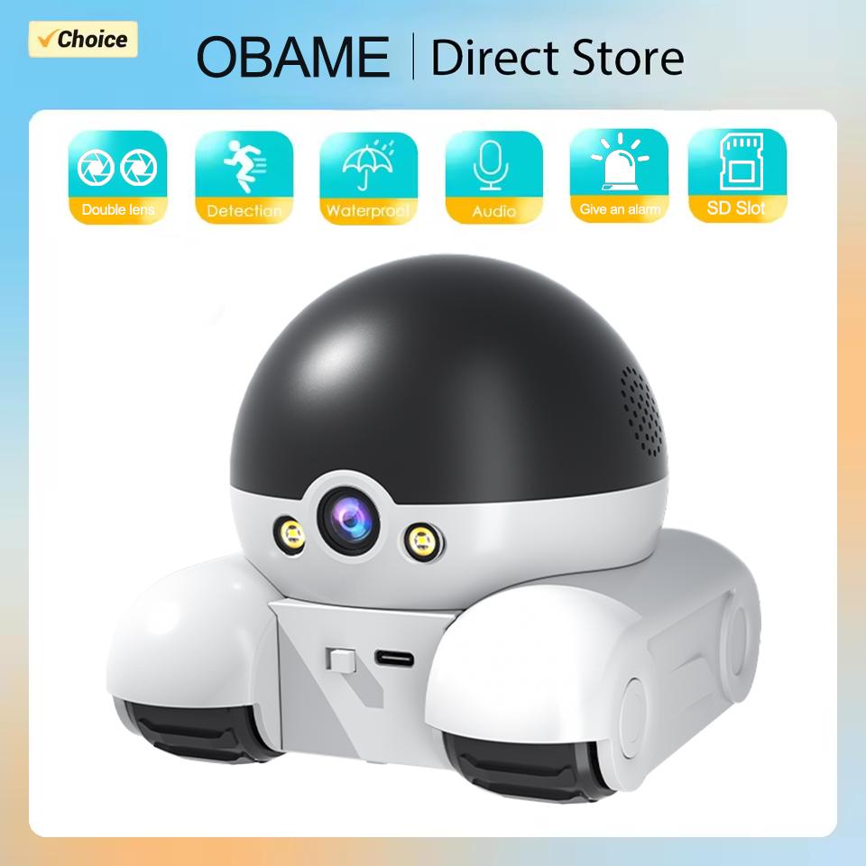 

8MP WiFi Camera Smart Home Security Camera Baby Pet Monitor Auto Tracking Two-way Audio Wireless Dual Lens PTZ Surveillance Cam WIFI No Card