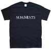 MONUMENTS T-SHIRT sizes S M L XL XXL 3 4 XL colours Black, White