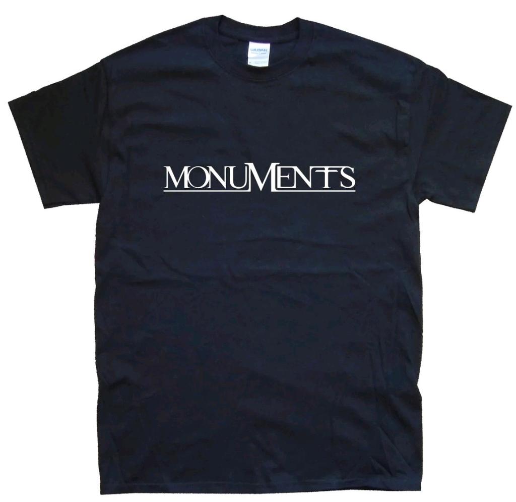 MONUMENTS T-SHIRT sizes S M L XL XXL 3 4 XL colours Black, White