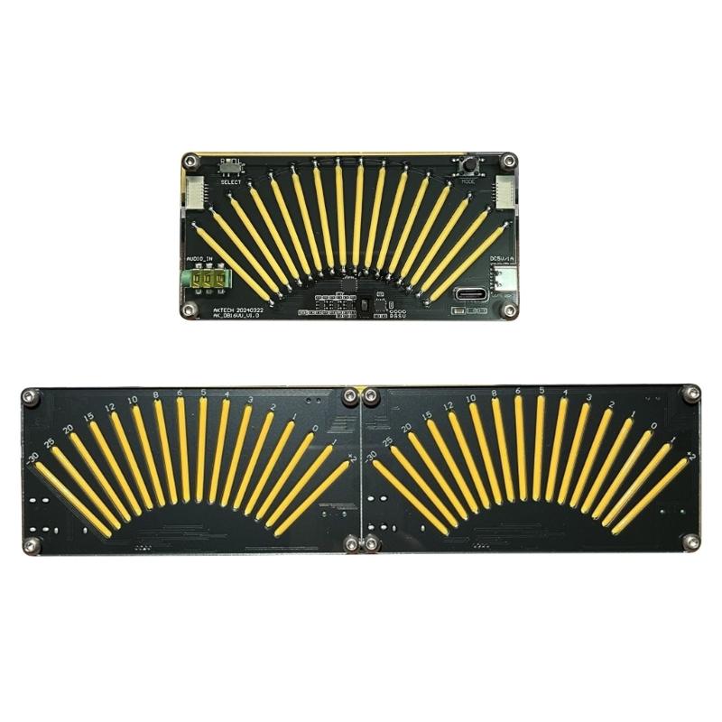 AK-DB16VU Musikmeter Pegel Stereo Verstärker Platine Einstellbar Ersatz für Heim-Soundsysteme Professionelle Studios