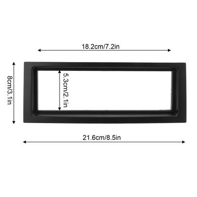 For C5 2004-2008 Car Stereo Fascia Dashboard Installation ABS Plastic Material Standard 1DIN Fit OEM Style Panel