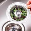 Anti-blocking Kitchen Sink Strainer Floor Drain Plug Food Waste Catcher Durable Mesh Trap