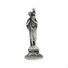 62KD Metal Maria Figurine Vintage Antique Christian Religious Figure Statue Ornament