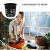 15pcs Hydroponic Net Pots 4 Inch Water Culture Growing Basket For Vegetables Herbs Plastic Mesh Plant Pots Hydroponics System