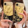 Cypress Forest Scenery For IPhone 17Pro Max 16 17 Pro oMax 15 Pro 14 13 Plus 12Mini 11ProMax XR 16E Air Golden Glass Phone Case